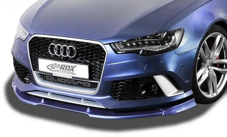 RDX Racedesign, Front spoiler Vario-X, passer til Audi RS6 4G/C7 2013- (PU)