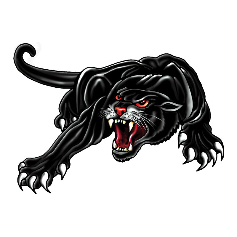Avisa, AutoTattoo Sort Panther - 18x12cm