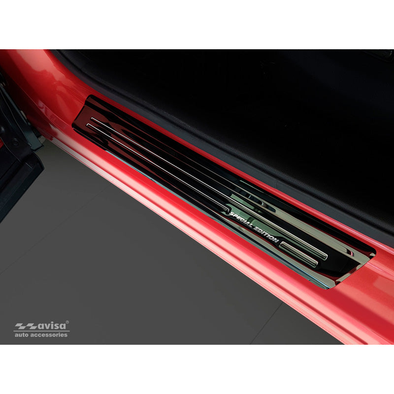 Avisa, Trinbeskyttere, Sort, Rustfritstål, passer til Honda CR-V (CW) 2018- 'Special Edition' - 4-dele