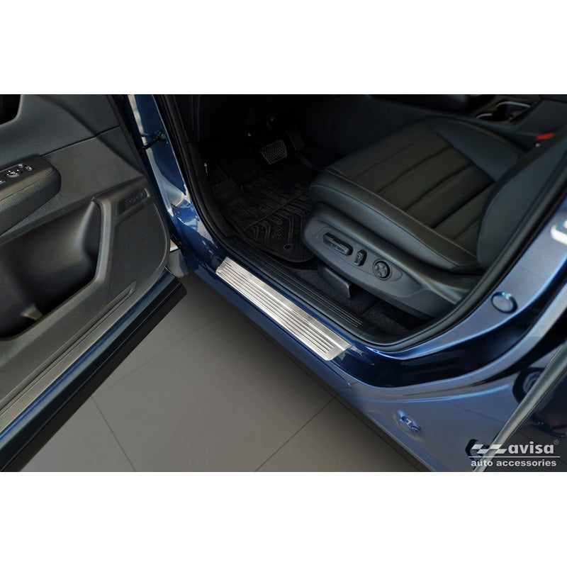 Avisa, Trinbeskyttere, Rustfritstål, passer til Honda CR-V VI (RS_) 2023- - 'Lines' - 4-dele