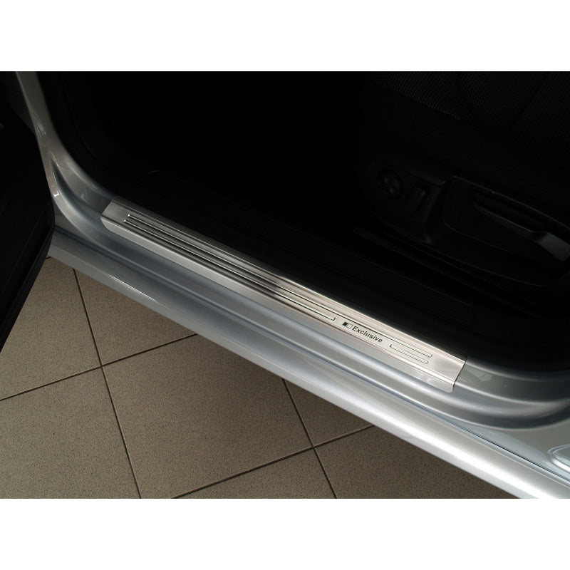 Avisa, Tröskelskydd, Rostfritt stål, passar Volkswagen Passat 3C Sedan/Variant 2005-2014 - 'Exklusiv' - 4 delar