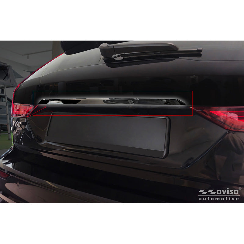 Avisa, Bagklapliste, Sort krom rustfrit stål, passer til Volvo V60 II (2018-)
