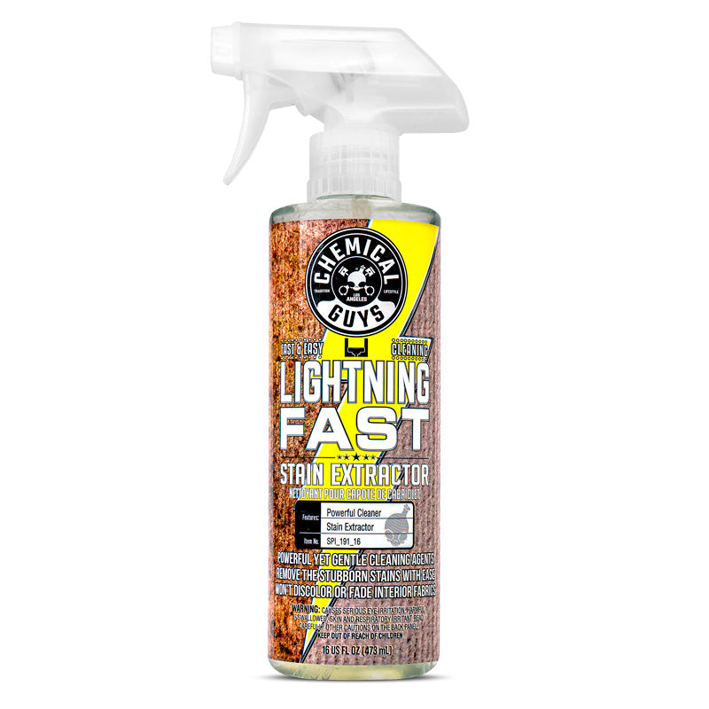 Chemical Guys Lightning Fast fläckborttagare för mattor och klädsel (473ml)