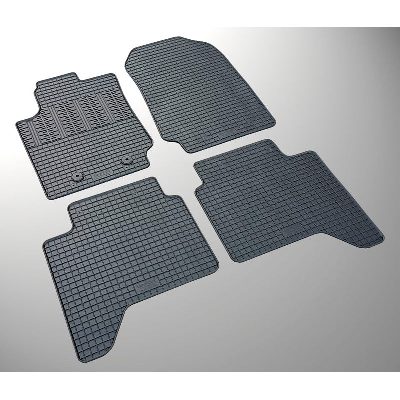 AutoStyle, Gummimattor till Ford Ranger 2012- - 4 delar med fixeringssystem