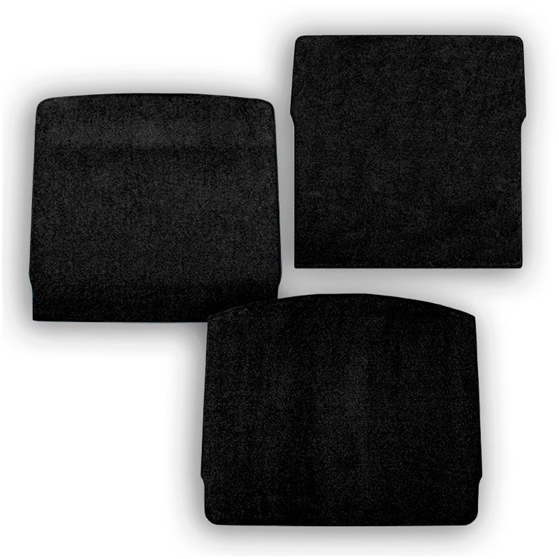 CIKCAR, Velour Trunk mat, inkl. bagagerumsbeskytter, passer til Renault Rafale (2023-), excl. PHEV