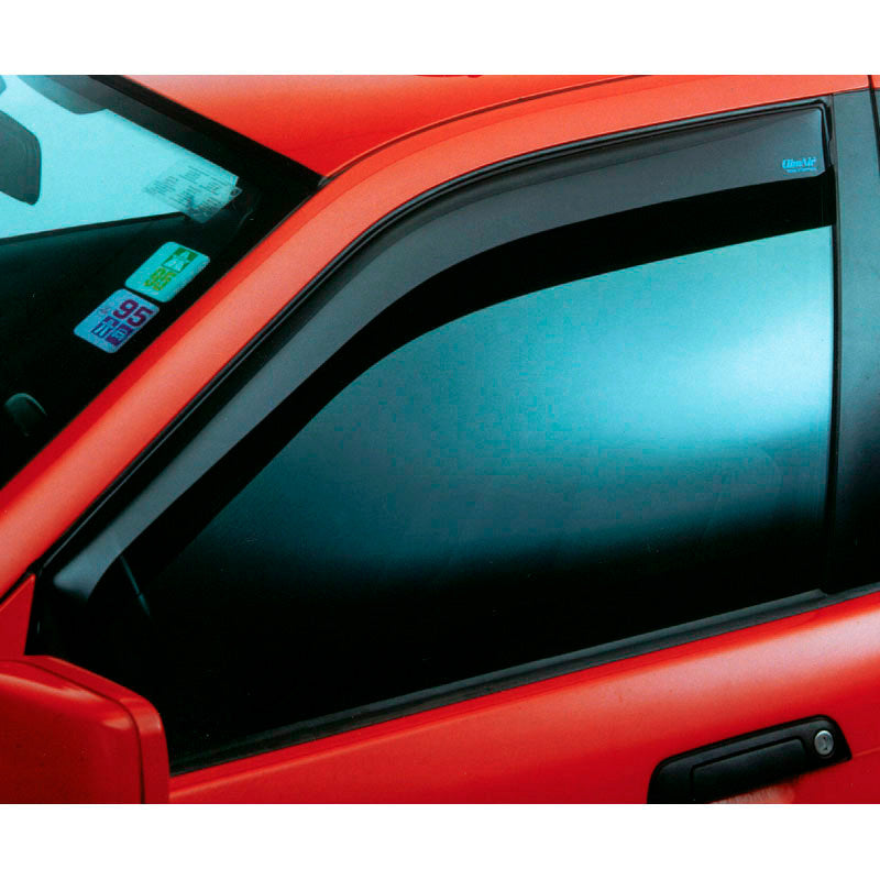 ClimAir, Vindafvisere til fordøre, Røgfarvet, passer til Isuzu D-Max III Space Cab 2019-