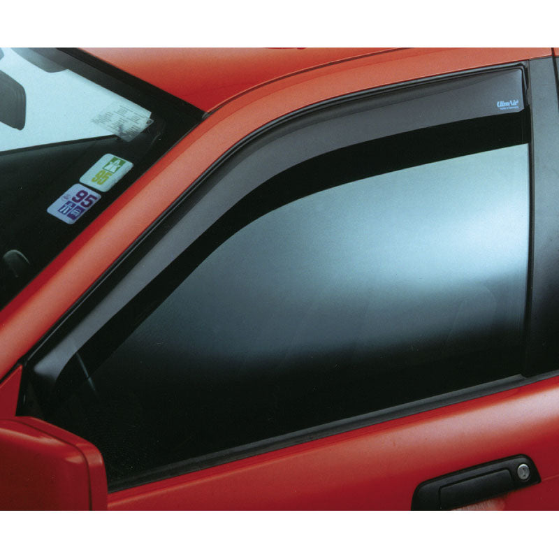ClimAir, Vindavvisare för framdörrar, Rökfärgad, passar Honda FR-V 5 dörrar 2005-