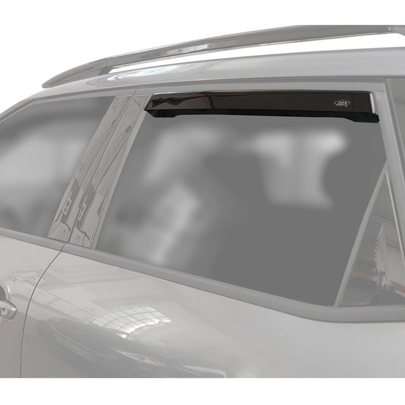 DGA, Vindafvisere, Røgfarvet, 2 stk., passer til Nissan Qashqai II (J11) (2013-2020)