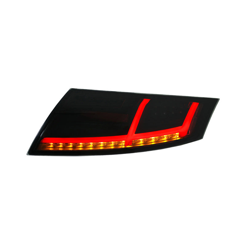 AutoStyle, LED-Baklampor, passar Audi TT 2006-2013 - Svart/Smoke - inkl. Dynamiska löpljus