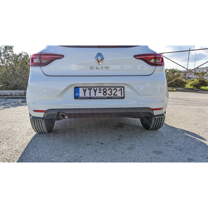 Motordrome, Rear bumper skirt (Diffuser), passer til Renault Clio V 5-doors 2019- (ABS)