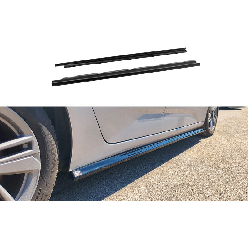 Motordrome, Sideskørte, Gloss Sort, passer til Peugeot 308 III SW (2021-)