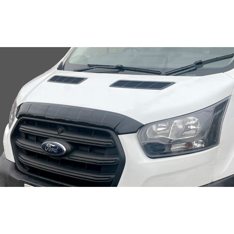 RGM, Motorhuvsskydd, passar Ford Transit IV Facelift 2020- Gloss Black