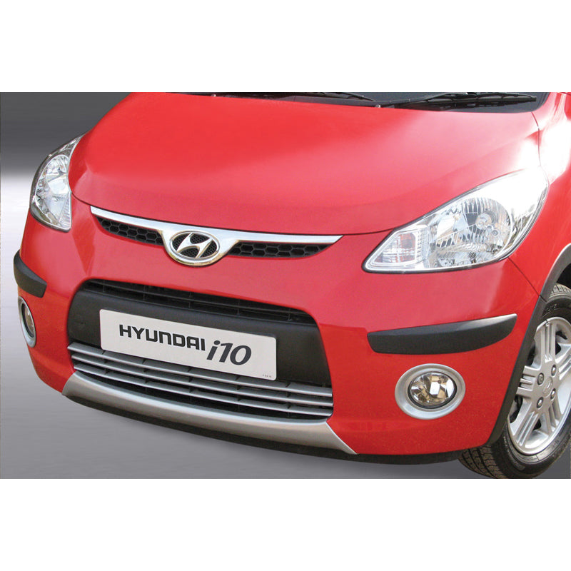 RGM, främre spoiler 'Skid-Plate', passar till Hyundai i10 2008-2011 - silver (ABS)