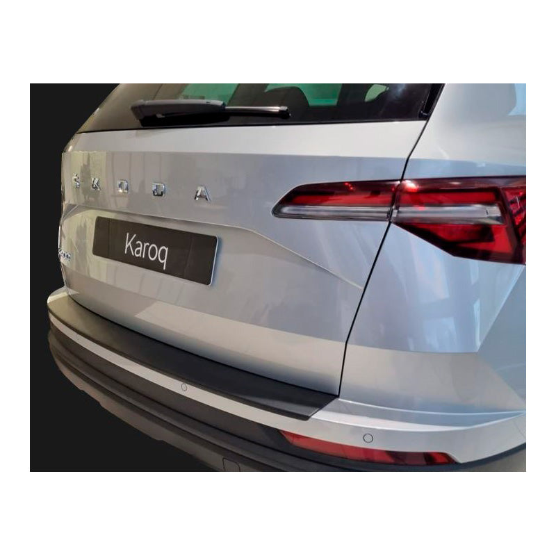RGM, Bakre stötfångarskydd, ABS-plast, passar Skoda Karoq FL 2022- Svart