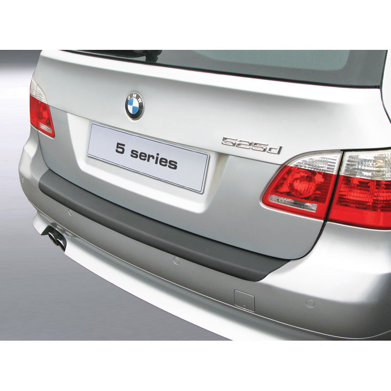 RGM, Bakre stötfångarskydd, ABS-plast, passar BMW 5-serie E61 Touring 2004-2010 (exkl. M sport) Svart
