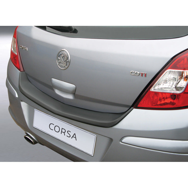 RGM, Bagkofangerbeskytter, ABS plastik, passer til Opel Corsa D 5 doors 2006-2014 Black