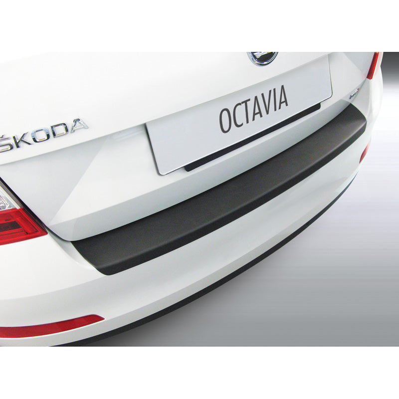 RGM, Bakre stötfångarskydd, ABS plast, passar Skoda Octavia III 5 dörrar 2013-2017 Svart