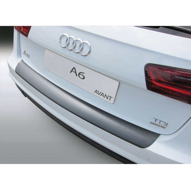 RGM, Bakre stötfångarskydd, ABS-plast, passar Audi A6 Avant 9/2014-8/2018 (exkl. Allroad/S6/RS6) Svart
