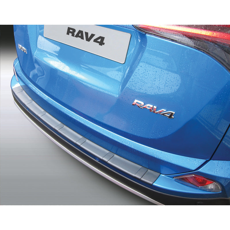 RGM, Bakre stötfångarskydd, ABS-plast, passar Toyota RAV-4 2016-2018 Svart