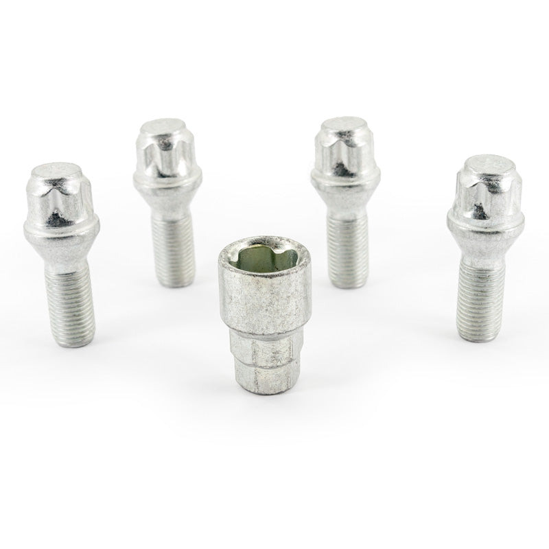HR, Hjullåssats M14x1,50x28mm Taper - 4 hjullåsbultar inkl