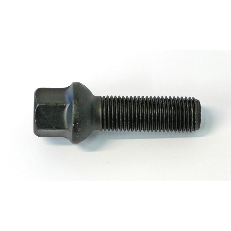 H&R, Hjulbult Round-Head R13 M14x1.50 - längd 40mm - Svart (passar t.ex. VAG)