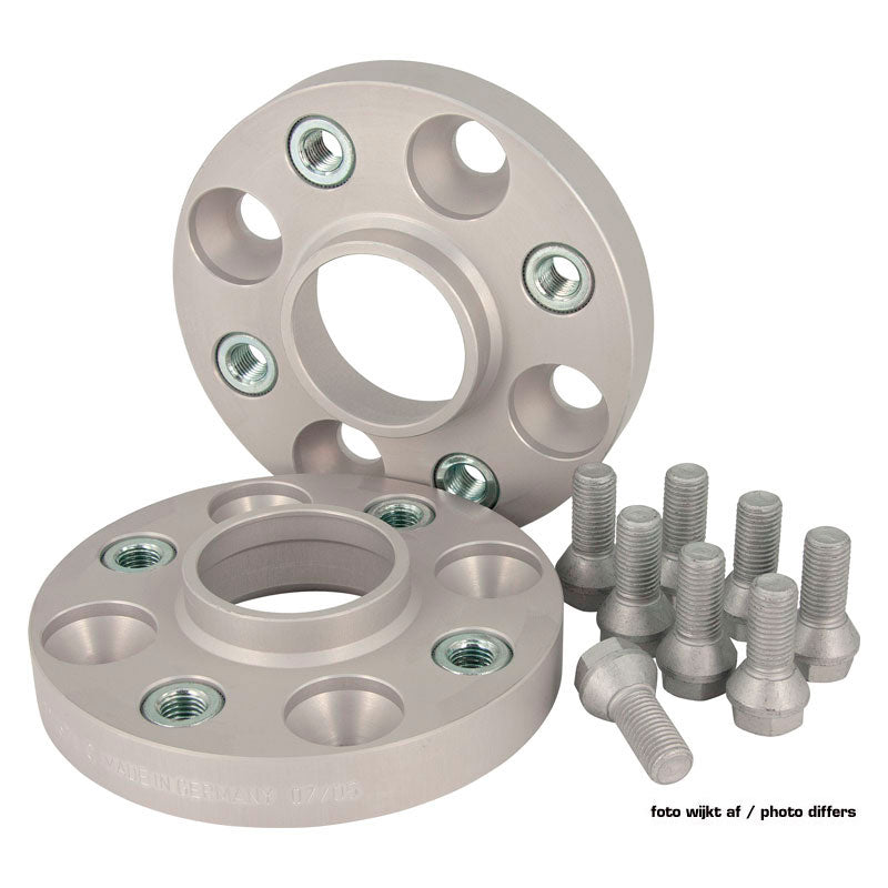 H&R, DRA PCD Adapter-System 60 mm per axel - Hålavstånd 4x100-5x130 - Nav 57,1 mm->71,6 mm - Bultstorlek M12x1,50