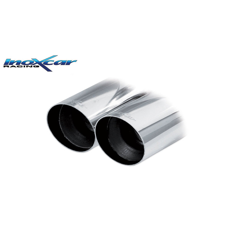 InoXcar, Dobbelt sportsudstødning, passer til Audi S3 (8V) 2.0 TFSI 300hp 2013- 2x80mm Racing