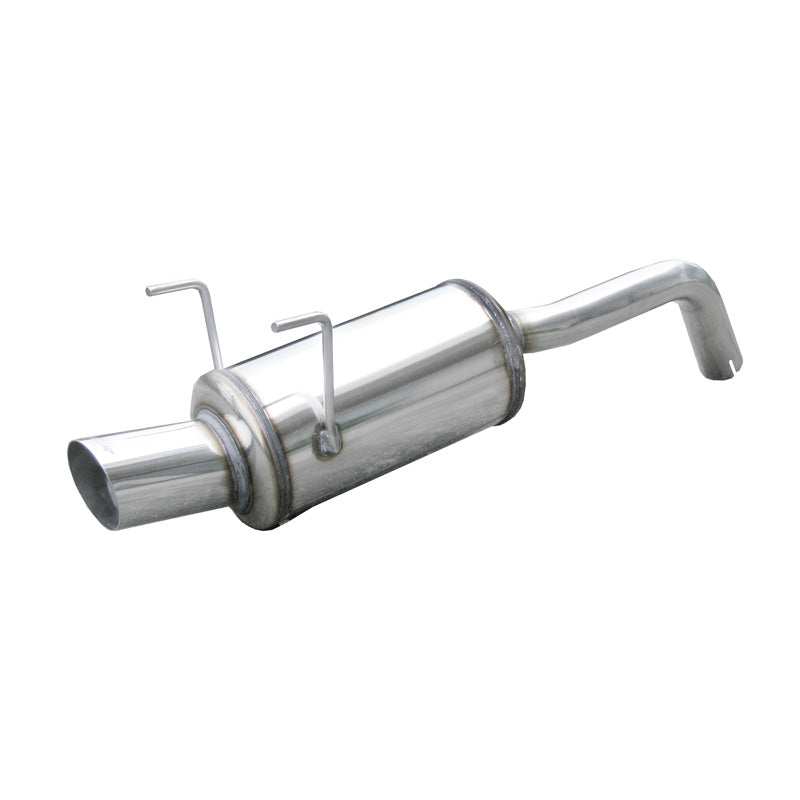 InoXcar, Sportavgassystem, passar Fiat 500 1.4 16V 100hk 2007- Ø 48 1x90mm Rally
