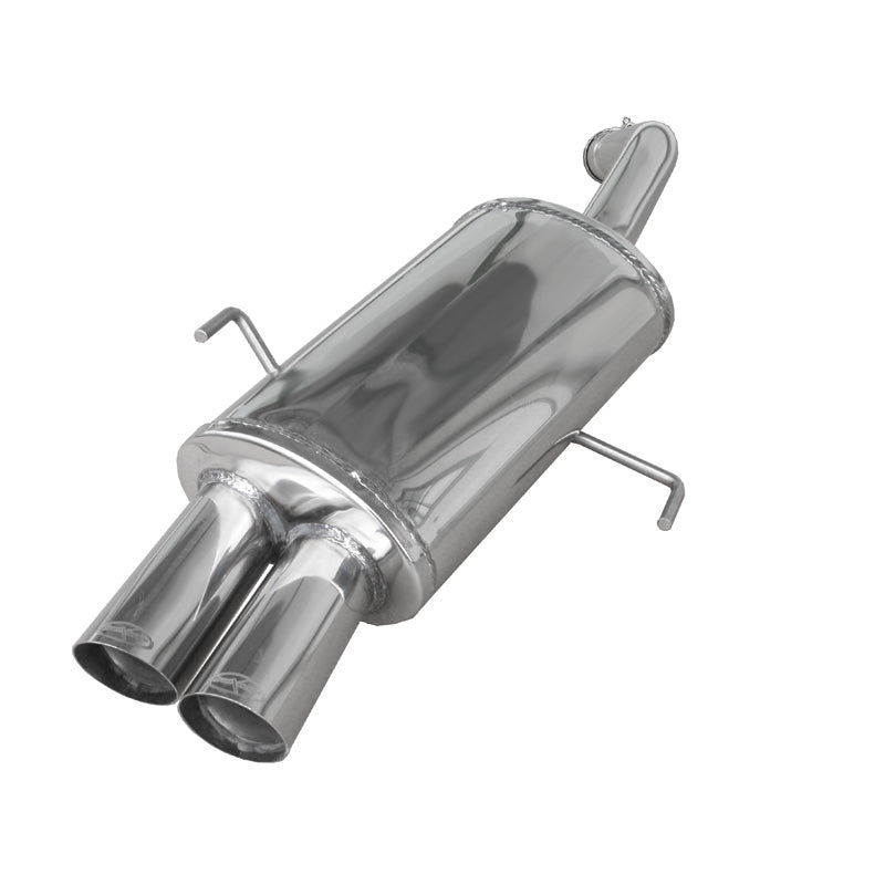 InoXcar, Sportavgassystem, passar Alfa Romeo 156 1.9 JTD 16v (115HP) 1997- 2x76mm Racing