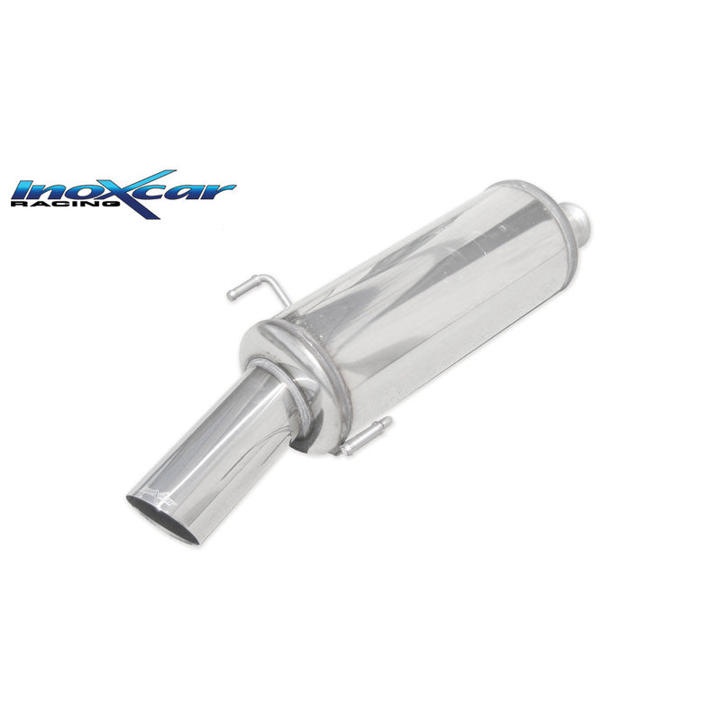 InoXcar, Sportsudstødning, passer til Peugeot 306 1.6 XS 89hp 1993-1997 1x90mm Rally