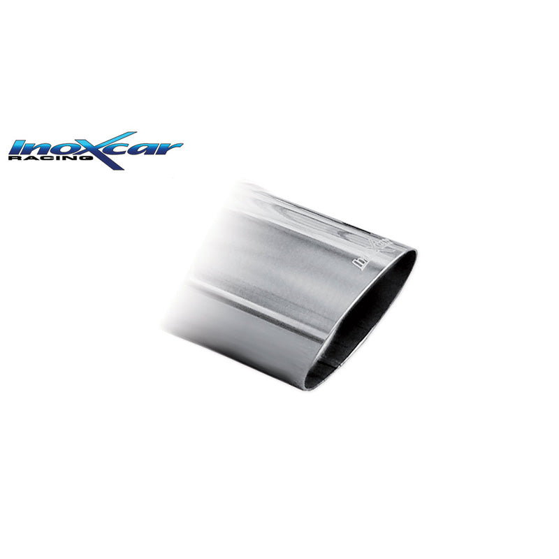 InoXcar Dual Sport Avgassystem Passar Subaru Forester AWD 2.0 XT 240hk 2015- 1x102mm Racing