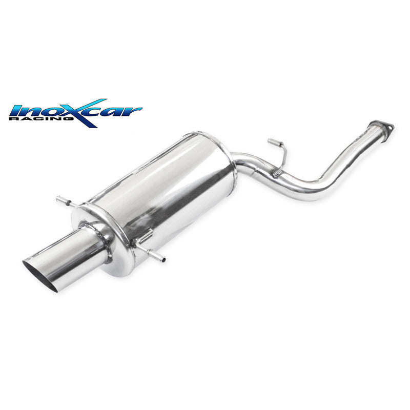 InoXcar, Sportsudstødning, passer til Subaru Impreza 4WD 2.5 STI Turbo 280hp 2006- 1x101mm Rally