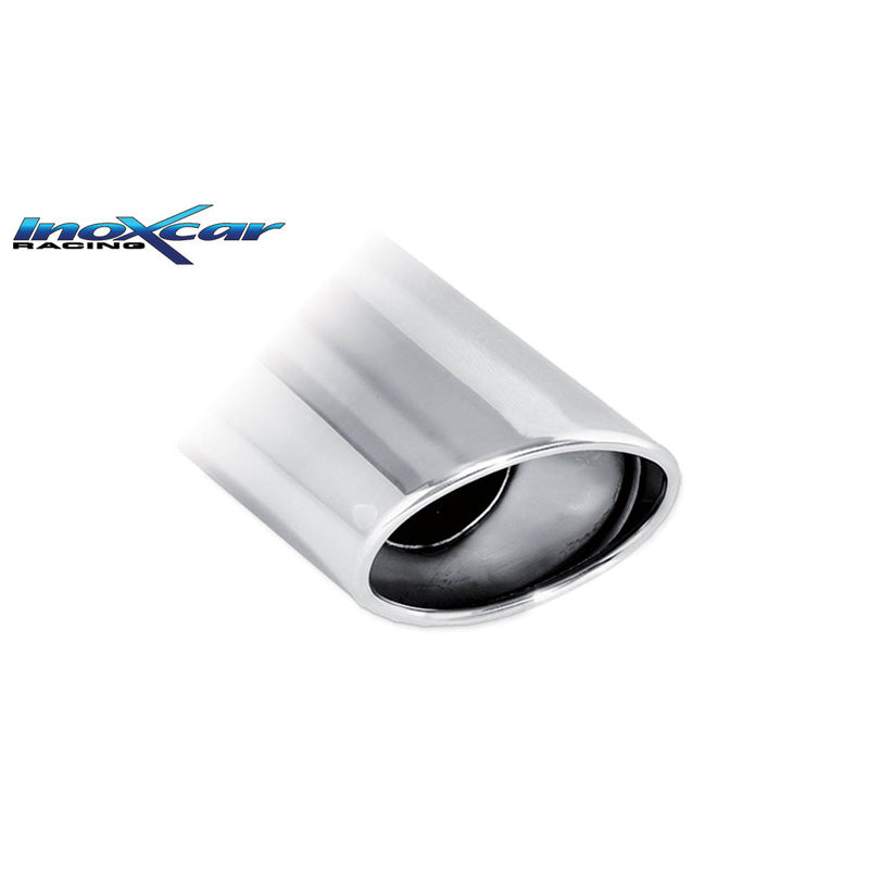 InoXcar, Sportavgassystem, passar Subaru Forester 2.0 16v LX 125hk 1998- 1x120x80mm
