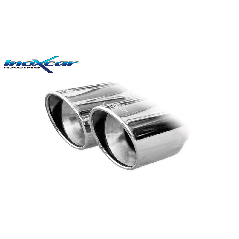 InoXcar, Sportavgassystem, passar Audi A1 (GBA) 35TFSI (150HP) 2018- 2x70mm X-Race