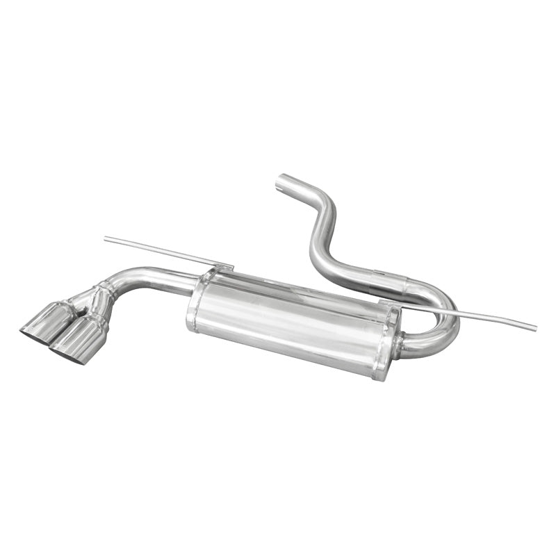 InoXcar, Sportavgassystem, passar Volkswagen Golf VII 1.4 TSI 140-150hk 2013- 2x80mm Racing