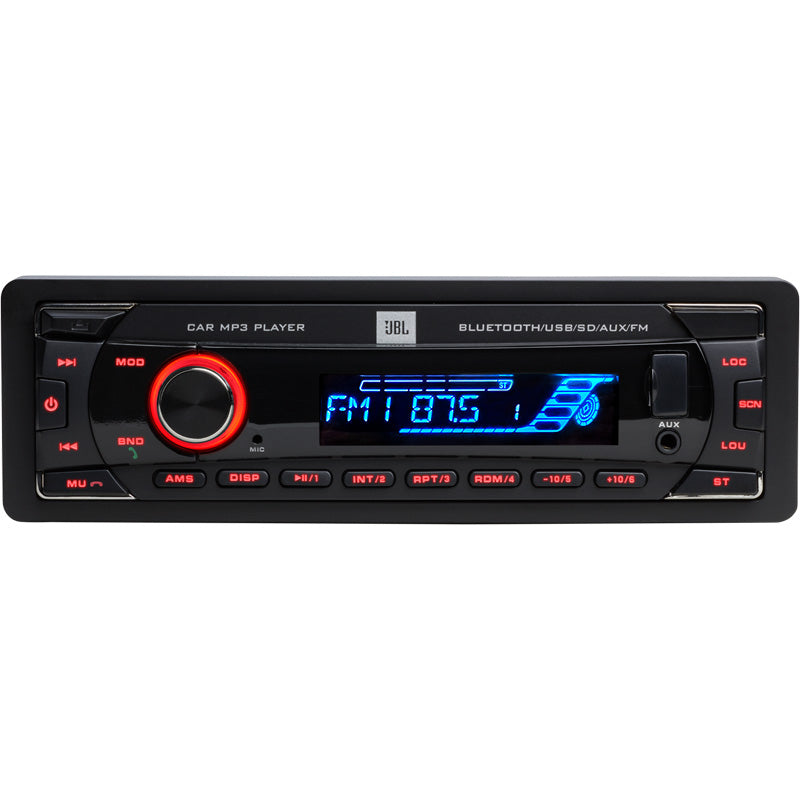 JBL, 1-DIN Radio, Celebrity 100, Bluetooth, USB, SD, FM