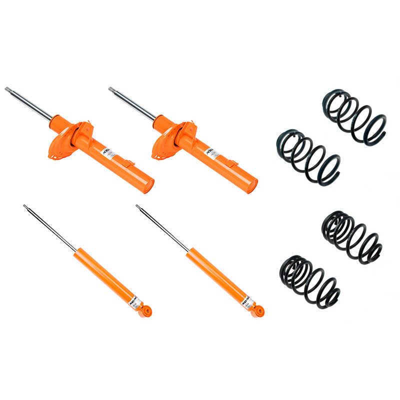 Koni, Str.T kit. passer til Seat Leon 5F & Golf VII 50mm original struts & torsion beam rear / Foraksel weight from 931 up to 1010kg (35mm) (1120-8433)