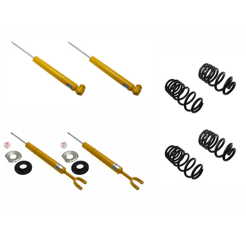 Koni Sport Kit. passer til Audi A6 (C6/4F) Sedan incl. Quattro 2004-2011 - 40/40mm - FA-Weight -1215kg (1140-2001)