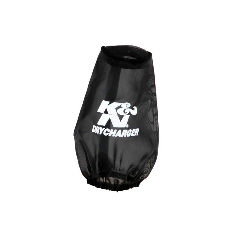 K&N, Luftfilterkåpa - Svart - 102x152mm