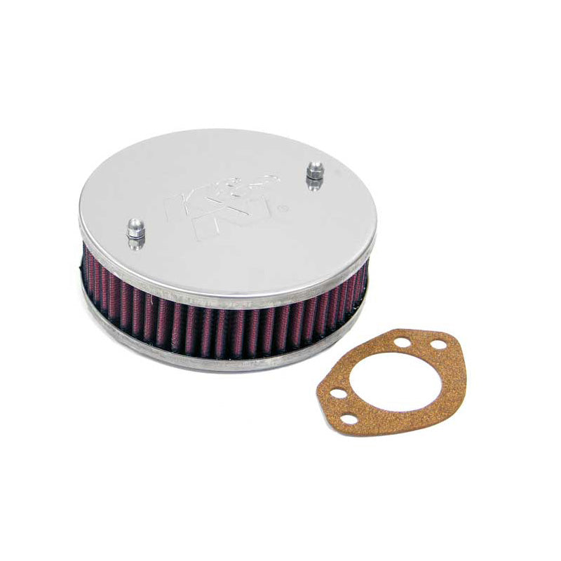 K&N Custom Racing Assembly Round, passar SU/SU Hitachi 1,75'' H6/HS6, Offset Hole, Monteringshöjd 47 mm (56-9132)