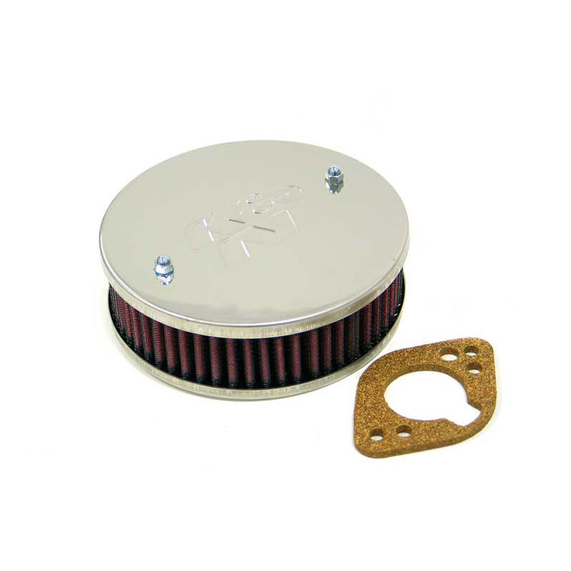 K&N Custom Racing Assembly Round, passer til Stromberg 150, diameter 150 mm, Assembly height 45mm (56-9312)