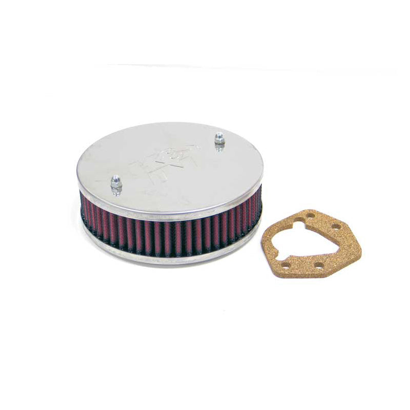 K&N Custom Racing Assembly Round, passar Stromberg 175-CD, diameter 150 mm, Monteringshöjd 45 mm (56-9355)