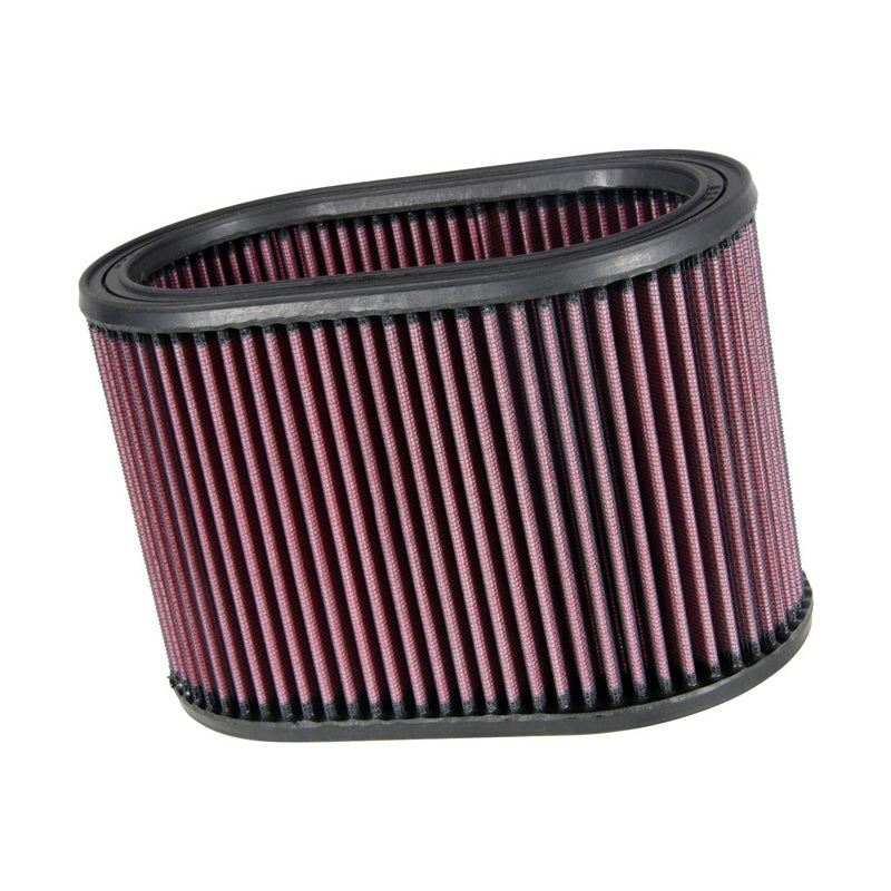 K&N ovalt luftfilter - 225 mm x 133 mm, höjd 152 mm (E-3491)