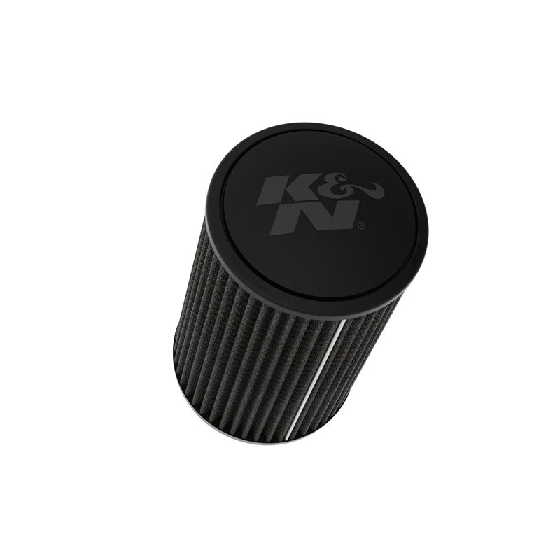K&N Black Universal Dryflow koniskt luftfilter 89 mm fläns, 152 mm bas, 133 mm topp, 229 mm höjd (RU-3111HBK)