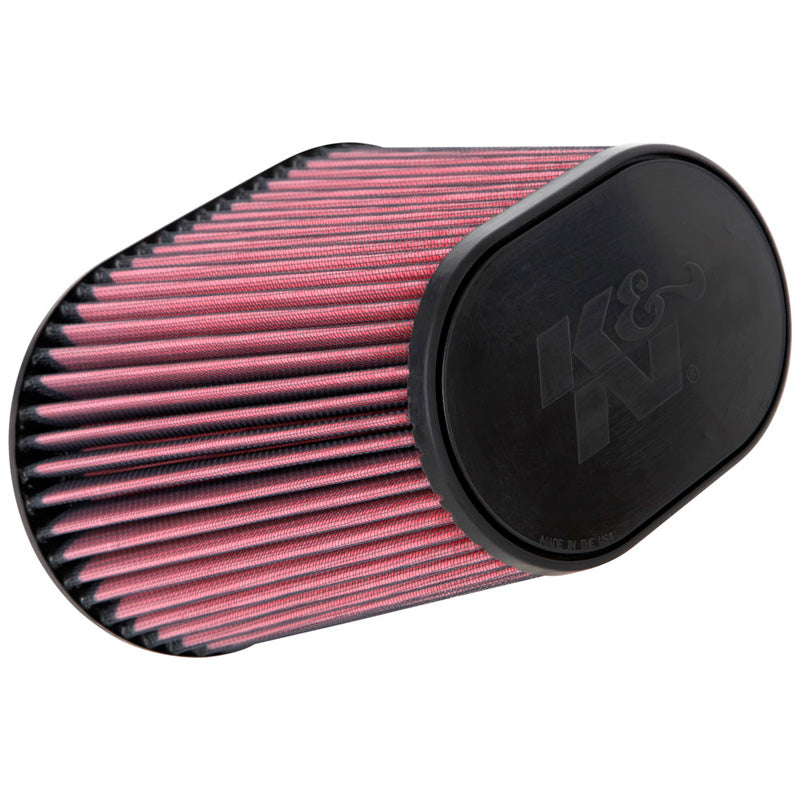 K&N Universal ovalt/koniskt luftfilter med oval fläns 178x132 mm fläns, 254x159 mm bas, 171x114 mm topp, 203 mm höjd (RU-5292)