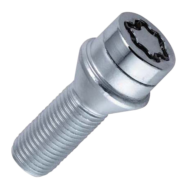 McGard, Hjullåsbultar M14x1,50 - Konisk - Längd 25mm (17mm huvud) - Set med 4 st. + tangent