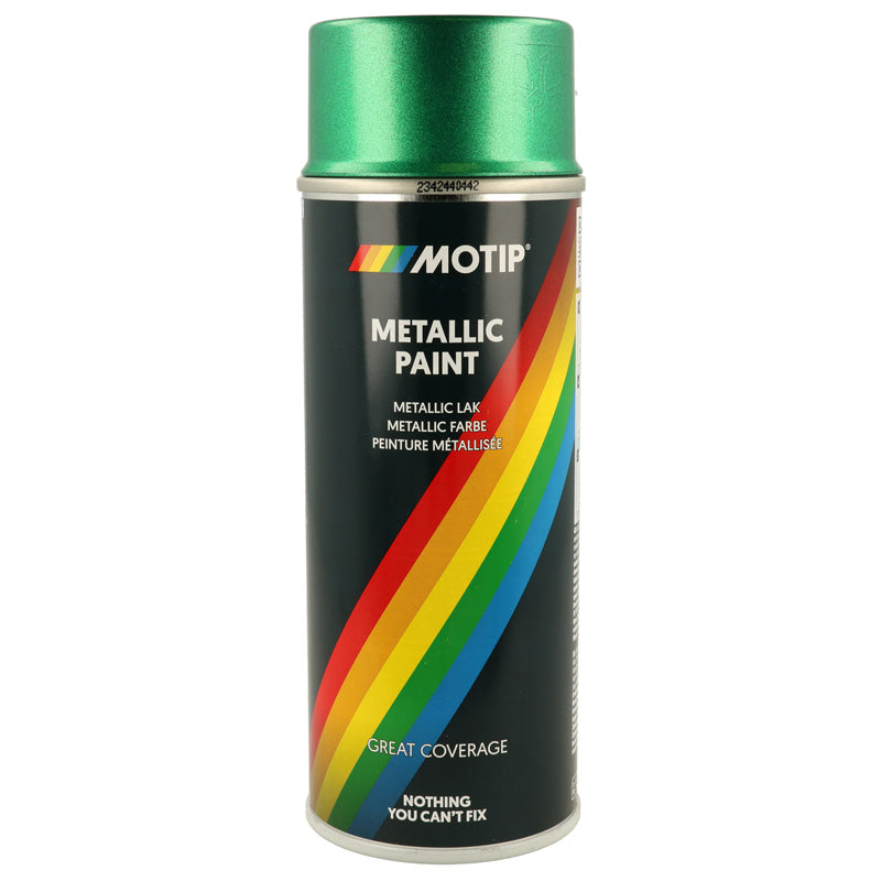 Motip, Metallic Lak, Grøn, 400ml