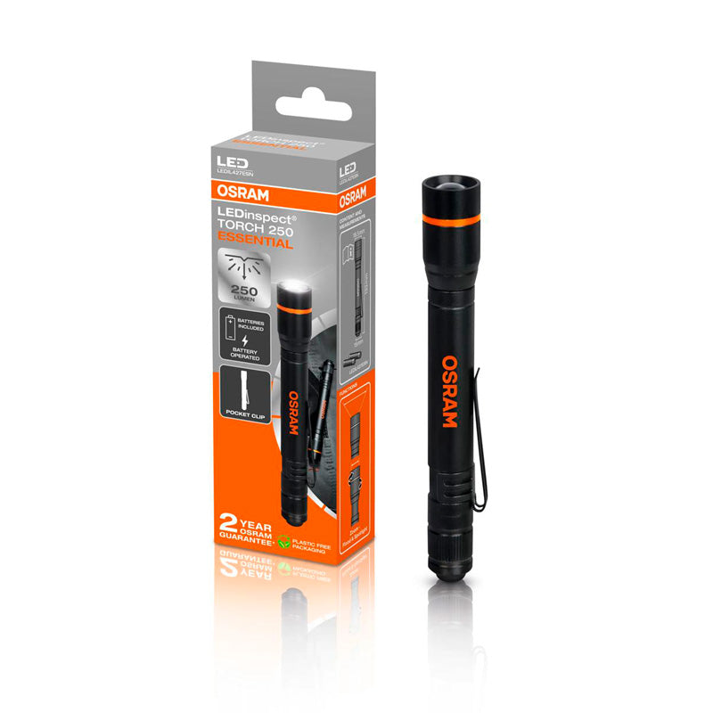 Osram, LEDinspect® TORCH 250 Essential, LED, Håndinspektionslys