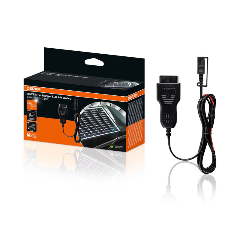 Osram, Batterikabel, Solarlader, OBDII, OSPOBD