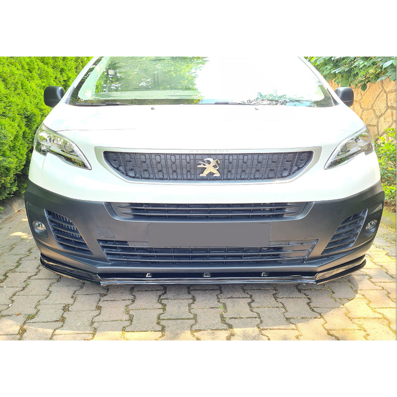 OneWay, Frontspoiler, Glossy sort, Passer til Peugeot Expert 3. generation (2016-), 'Sporty Design'